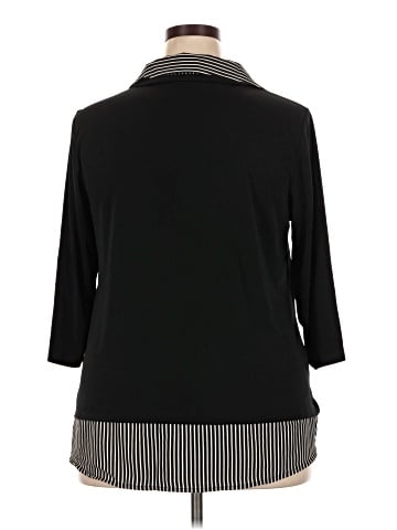 Adrianna Papell 3/4 Sleeve Blouse (view 2)