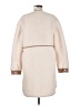 Ann Taylor LOFT 100% Polyester Ivory Coat Size M - photo 2