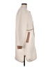 Ann Taylor LOFT 100% Polyester Ivory Coat Size M - photo 4