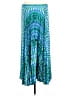 Chico's Print Blue Casual Skirt Size Lg (2) - photo 2