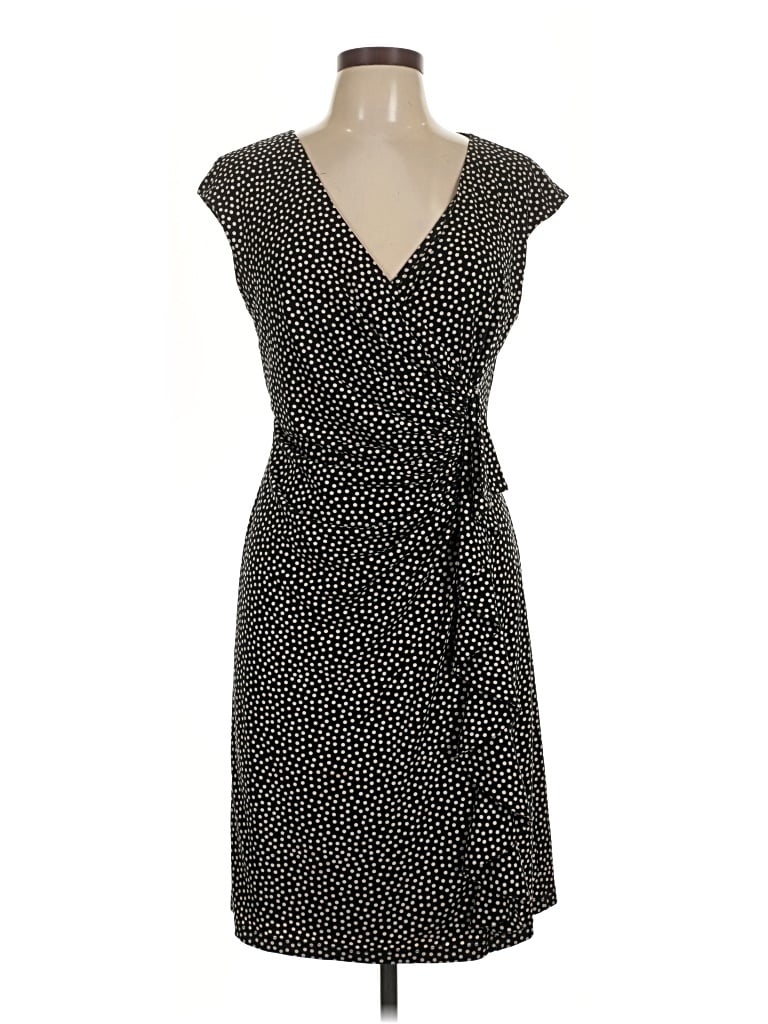 Pre-owned Kasper Casual Dress In Black