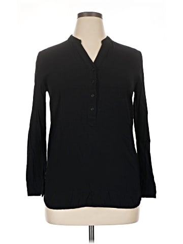 Timing Long Sleeve Blouse (view 1)