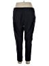 Athleta Solid Black Track Pants Size 16 - photo 2