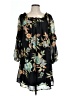 Xhilaration 100% Polyester Black 3/4 Sleeve Blouse Size XL - photo 1