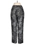 Harold's 100% Silk Print Silver Silk Pants Size 4 - photo 2