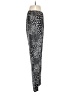 Harold's 100% Silk Print Silver Silk Pants Size 4 - photo 4