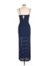 Necessary Objects Blue Casual Dress Size L - photo 2
