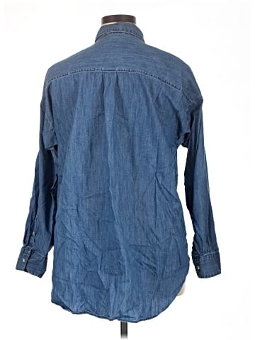 Ann Taylor LOFT Long Sleeve Button-Down Shirt (view 2)