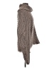 Express 100% Acrylic Gray Poncho Size M - photo 4