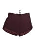 H&M 100% Polyester Solid Burgundy Shorts Size 10 - photo 1