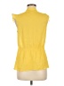 Trixxi 100% Polyester Yellow Sleeveless Blouse Size M - photo 2