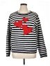 Cupcakes & Cashmere Hearts Blue Pullover Sweater Size XL - photo 1