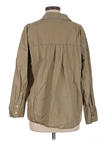 Zara Long Sleeve Button-Down Shirt (view 2)