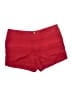 Faded Glory 100% Cotton Solid Red Shorts Size 16 - photo 1