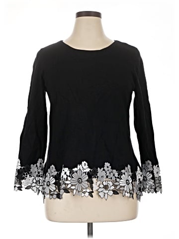 INC International Concepts 3/4 Sleeve Top (view 1)