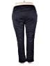 Chico's Argyle Black Blue Casual Pants Size XXL (4) - photo 2