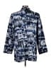 Chico's Print Blue Coat Size L - photo 2