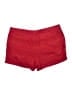 Faded Glory 100% Cotton Solid Red Shorts Size 16 - photo 2