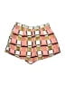 Clover Canyon 100% Polyester Plaid Pink Shorts Size S - photo 1
