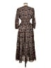 Max Studio Paisley Brown Casual Dress Size M - photo 2