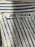 Zara Stripes Blue Romper Size M - photo 4