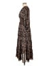 Max Studio Paisley Brown Casual Dress Size M - photo 5