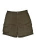 Assorted Brands Solid Green Cargo Shorts Size L - photo 1