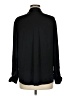 MNG 100% Polyester Black Long Sleeve Blouse Size 6 - photo 2