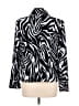 Notations Print Black Blazer Size L - photo 2