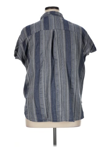Natural Reflections Short Sleeve Button-Down Shirt (view 2)