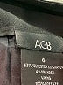 AGB Solid Black Formal Skirt Size 6 - photo 4