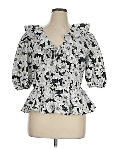 INC International Concepts 3/4 Sleeve Blouse (view 1)