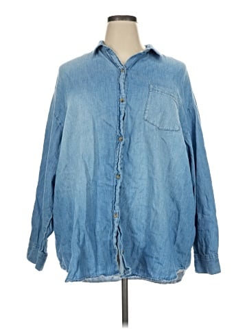 Old Navy Long Sleeve Button-Down Shirt (view 1)