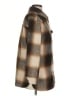 Old Navy 100% Polyester Plaid Brown Coat Size XS - photo 4