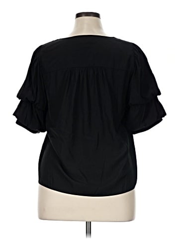 1.State Short Sleeve Blouse (view 2)