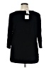 Cupio Black 3/4 Sleeve Top Size 1X - photo 2