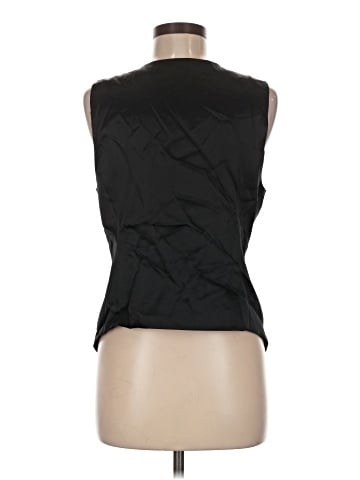 Madewell Button-Front Vest Top in Satin (view 2)