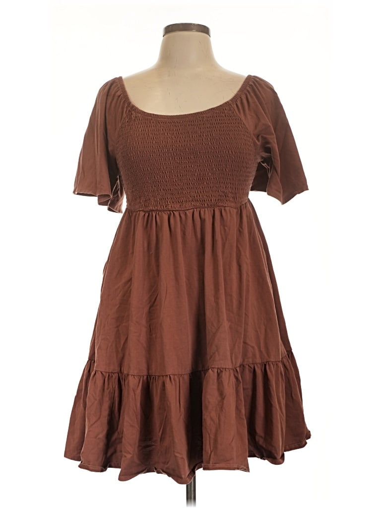 Pre-owned Torrid Casual Dress In Brown