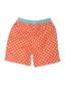 Mini Boden 100% Polyester Hearts Orange Board Shorts Size 9-10 - photo 2