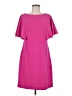 DKNY Solid Pink Casual Dress Size 8 - photo 1