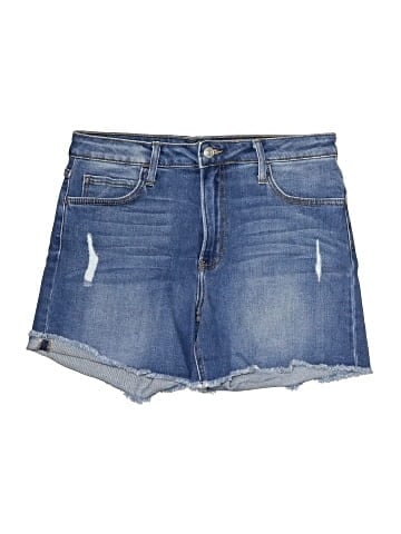 Just Black Denim Shorts (view 1)