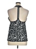 Bcg 100% Polyester Silver Sleeveless Blouse Size XL - photo 2