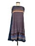 Max Studio Print Blue Casual Dress Size M - photo 1