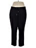 Xersion Solid Black Casual Pants Size XL - photo 1