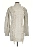 Line & Dot Silver Pullover Sweater Size L - photo 1