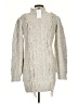 Line & Dot Silver Pullover Sweater Size L - photo 2