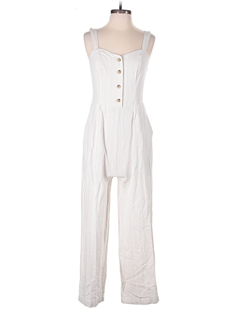 Pre-owned Old Navy Jumpsuit In Ivory