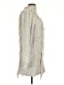 Line & Dot Silver Pullover Sweater Size L - photo 4