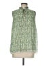 Max Studio 100% Polyester Green Sleeveless Blouse Size M - photo 1