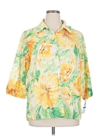 Alfred Dunner 3/4 Sleeve Blouse (view 1)